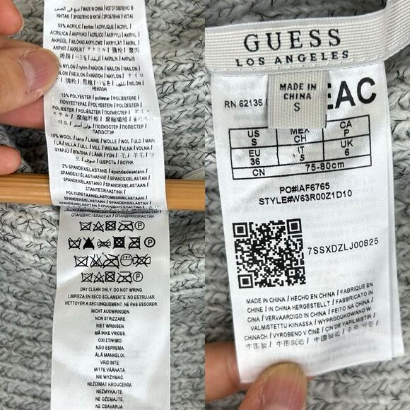 Guess Light Grey Cardigan - Picture 8 of 8